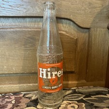 Hires Root Beer ~ Ball Bros. ~ GLASS BOTTLE ~ (Philadelphia, PA) Vtg Soda Pop