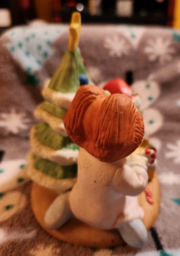 1984 Keramik Xavier Roberts Kohl Patch Weihnachtsbaum Figur Dekoration - Bild 5 von 15