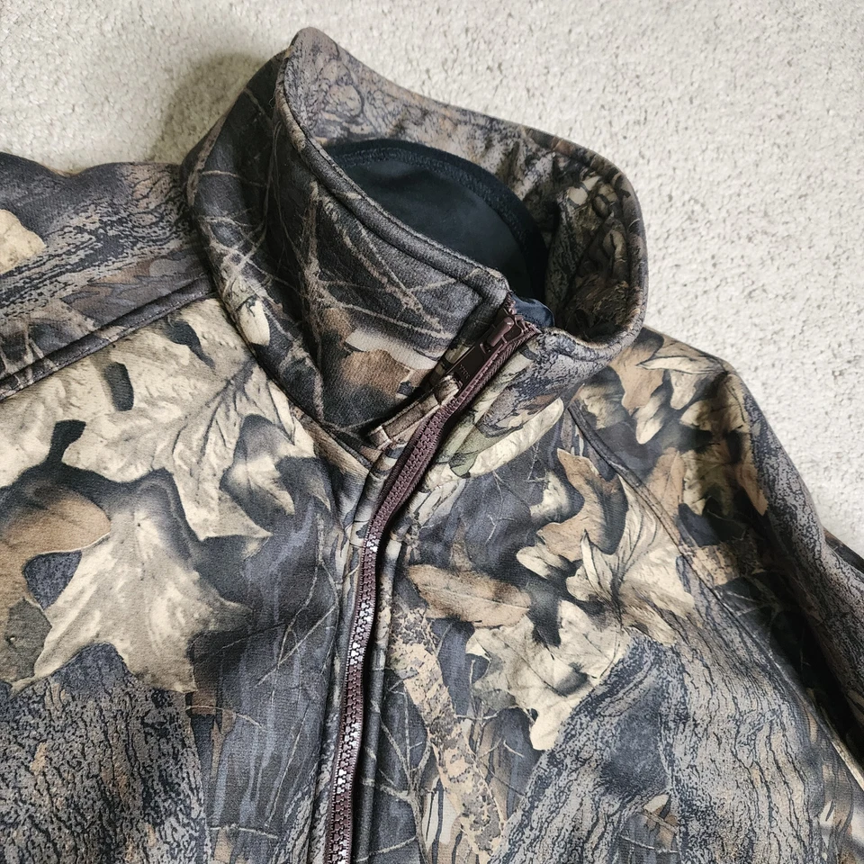 Cabela’s XL Hunting Jacket Sherpa Lined Camo Outdoor Gear Vintage Taiwan - Image 3 of 4