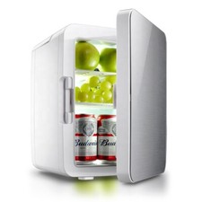 Mini Fridge Portable Refrigerator Cooler Warmer Food Drinks for Car Bedroom 12L