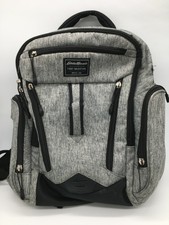 eddie bauer crosstown backpack diaper bag in black