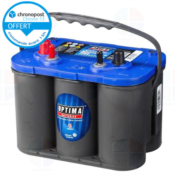 Batterie OPTIMA BT SLI 4.2 12V idéale pour le ponton et l'alimentation de secours