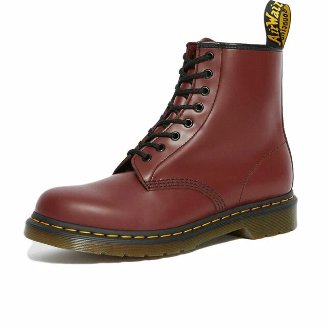 Lace Up Red Boots for Men