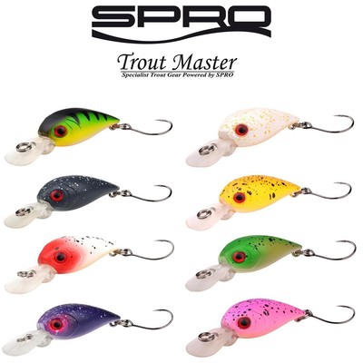Spro TM Wobbla | Trout Master Forellenwobbler Forellen Crankbait Wobbler Barsch