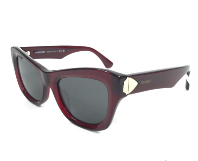 Burberry Sunglasses B4442-U 4128/87 Bordeaux Cat Eye Frames  display picture 3