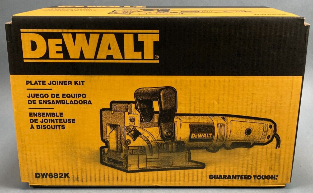 *NEW* DeWalt DW682K 6.5Amp, 120V Heavy Duty Plate Joiner Kit