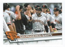 2017 Topps All-Star Game fanfest exclusive silver-stamped Giants - you pick 