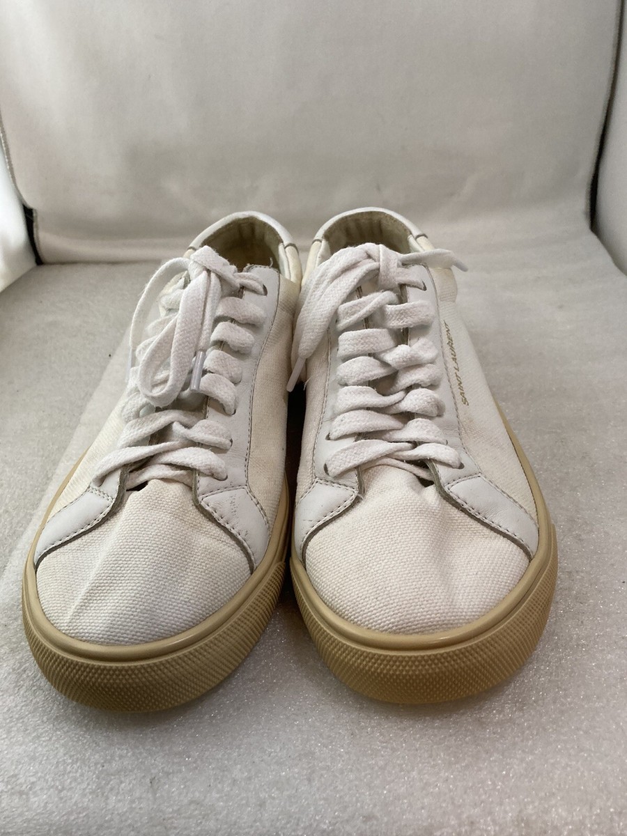 SAINT LAURENT - Andy Canvas Low Top Sneakers Women's 6/36 | eBay