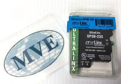ULTRALINX ITW UP3B-235 800-336-LINX SURGE PROTECTION SOLUTIONS LOT OF ...