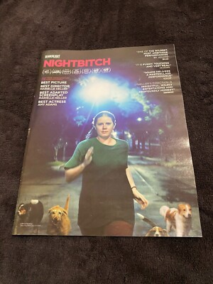 NIGHTBITCH 2024 Oscar ad with Amy Adams as Mother for Best Actress with dogs