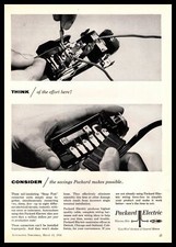 1958 Packard Electric Warren Ohio Self-Insulating "Snap-Fest" Connector Print Ad