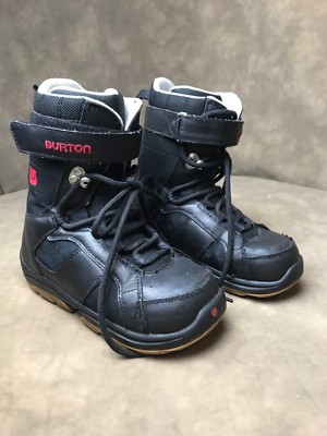 Bottes De Snowboard Enfant Burton – Taille UK 1 – Occasion