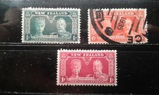  New Zealand #199-201 used heavy cancel e197.4767