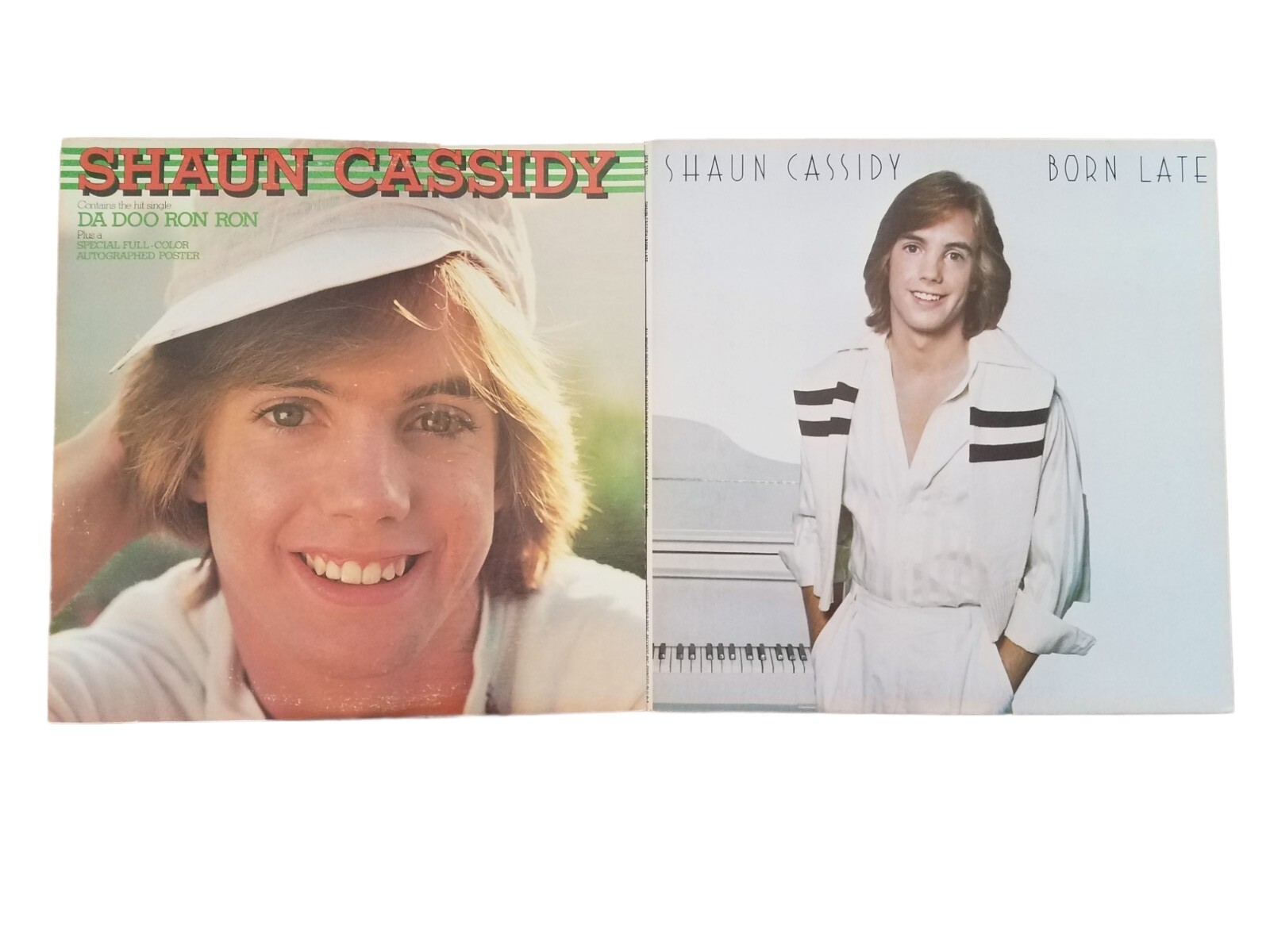 Shaun Cassidy Lot 2 Vinyl LP Born Late Da Do Ron Ron 1977 WB eBay