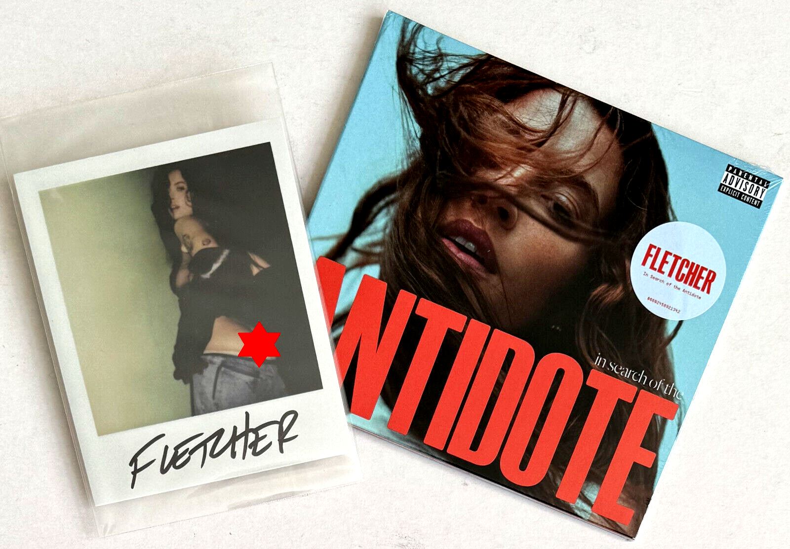 FLETCHER * IN SEARCH OF THE ANTIDOTE * 11 TRK CD w/ EXCLUSIVE SIGNED CARD * BN!