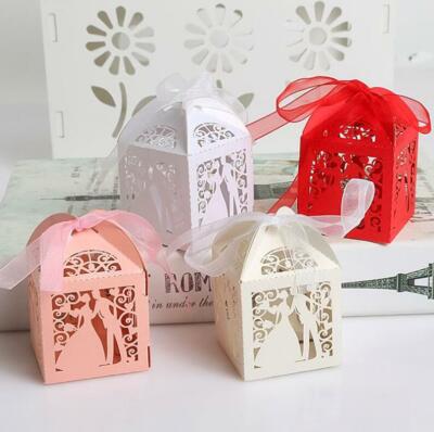 Couple Metal Cutting Dies Scrapbooking Gift Candy Box Greeting Card Wedding Die