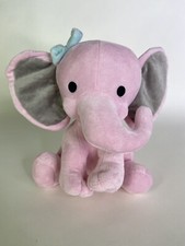 Bedtime Originals Twinkle Toes Pink Elephant Plush Hazel Stuffed Animal Toy