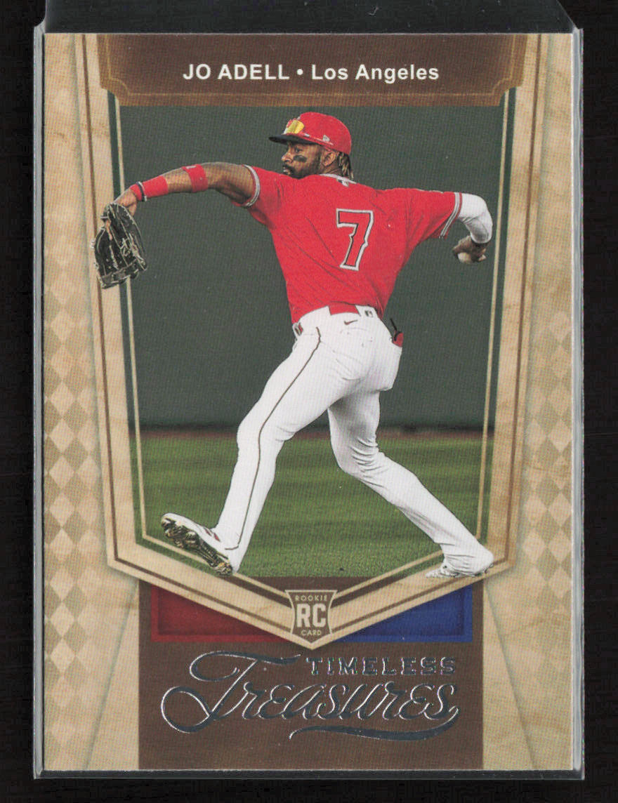 2021 Panini Chronicles Timeless Treasures #18 Jo Adell Los Angeles Angels Rookie