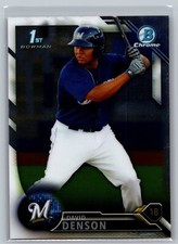 2016 Bowman #BCP30 David Denson Chrome Prospects *BW