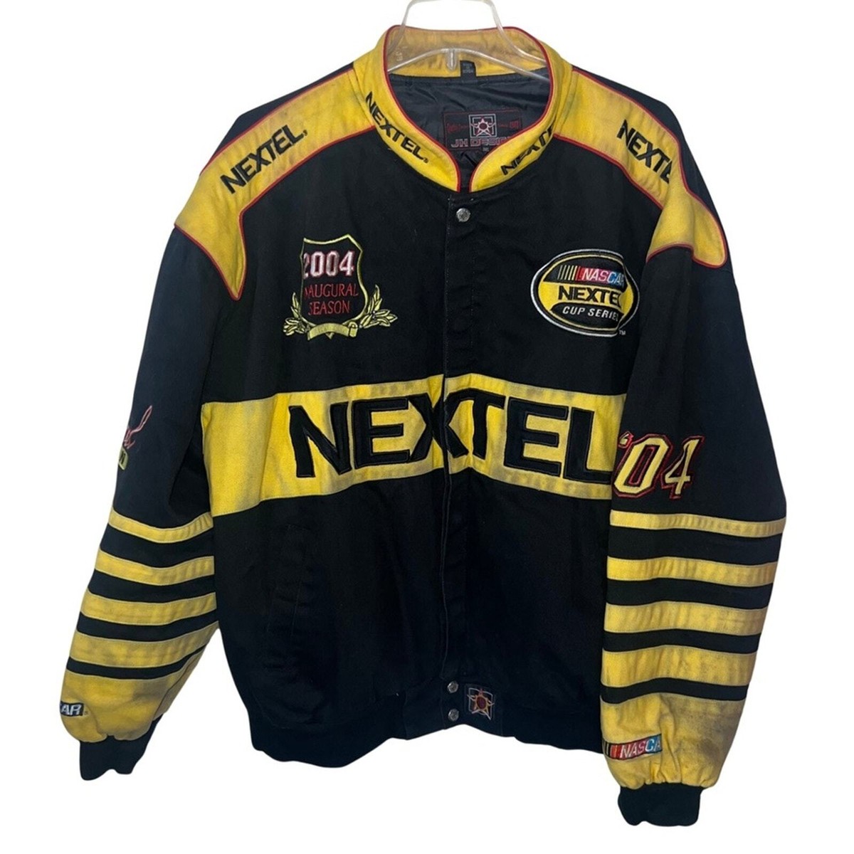 NASCAR Nextel Cup 2004 Inaugural Season Racing Jacket JH NASCAR Nextel Cup 2004 Inaugural Season Racing Jacket JH