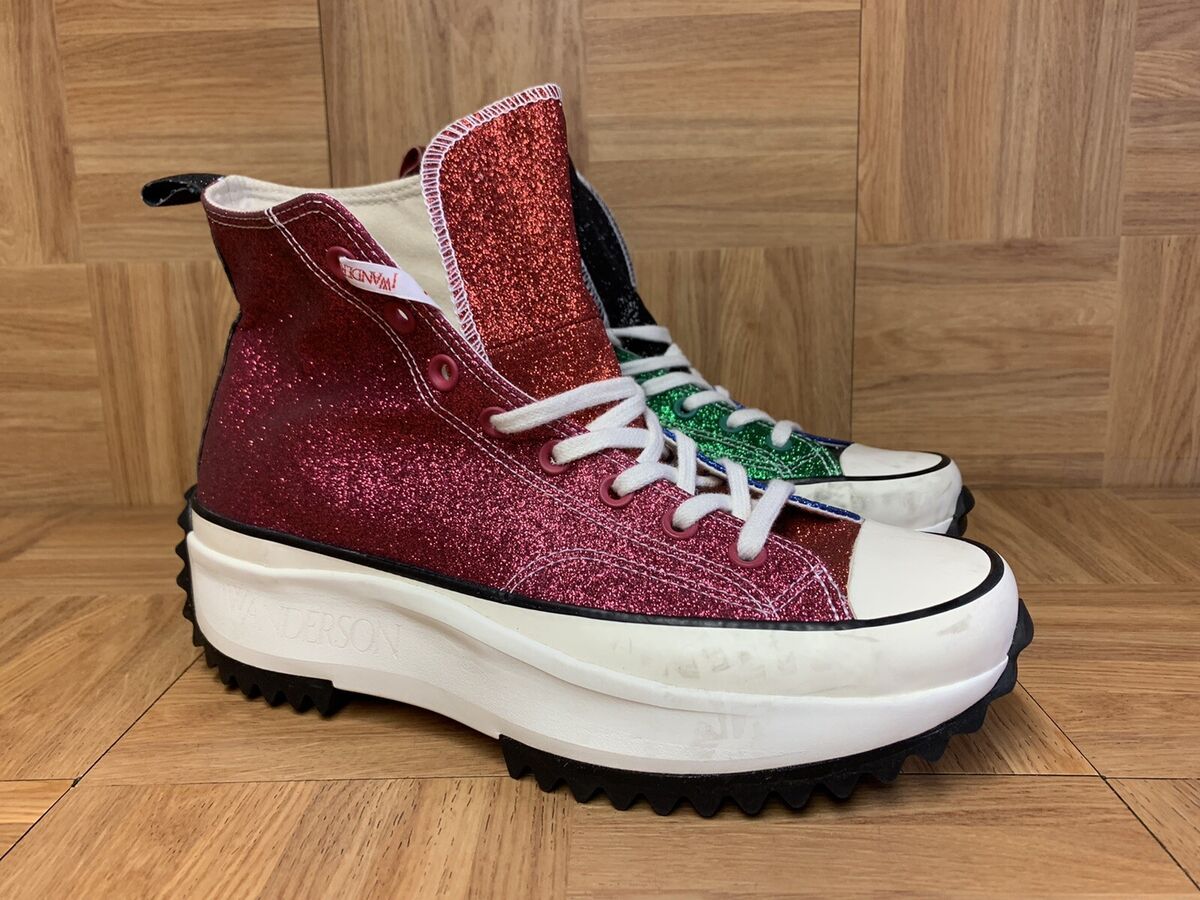 RARE🔥 Converse J.W. Anderson x Run Star Hike Glitter Men's RARE🔥 Converse J.W. Anderson x Run Star Hike Glitter Men's