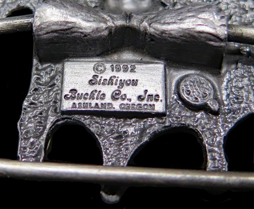 Skeleton Hand Gothic Siskiyou Vintage Belt Buckle - Picture 4 of 5