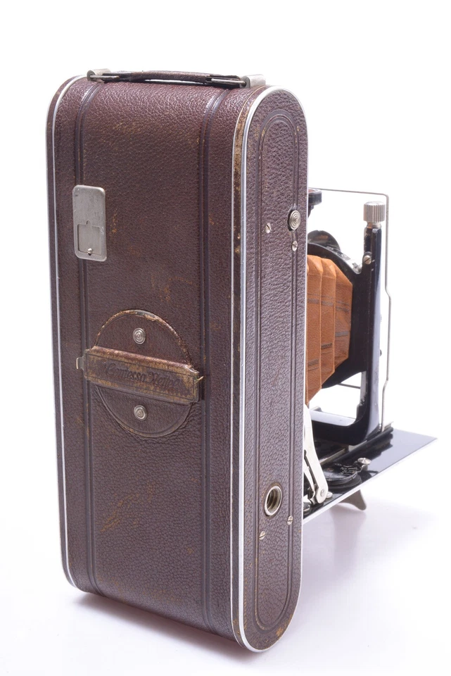 ✅ CÁMARA CONTESSA NETTEL COCARETTE II LUJO 6,5X11CM LENTE ZEISS TESSAR 120MM 4,5 Foto 4 de 4