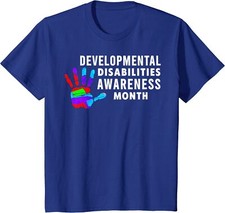 March Is Developmental Disabilities Awareness Month Youth Unisex T-shirt