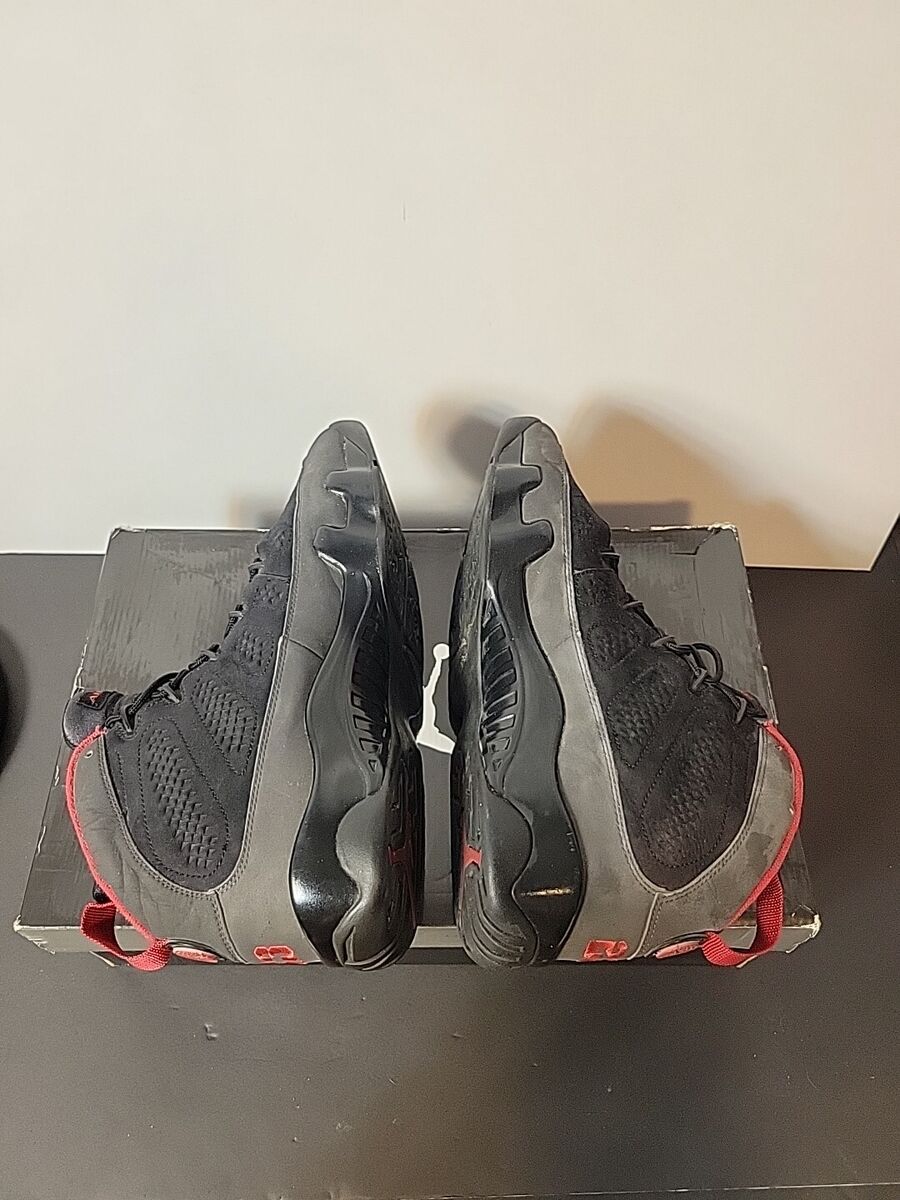 Air Jordan 9 Retro Mens Black/Varsity Red-Dark Charcoal Air Jordan 9 Retro Mens Black/Varsity Red-Dark Charcoal