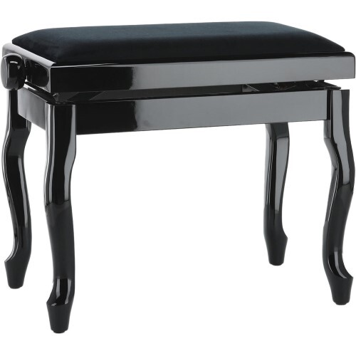 Gewa Klavierbank Deluxe Classic Schwarz hochglanz Новый 21890₽
