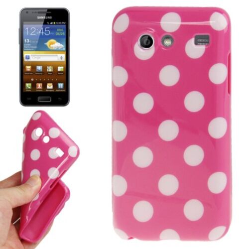 Protective Case TPU Silicone Cover Phone for Mobile Samsung Galaxy S/Advance - Afbeelding 1 van 3
