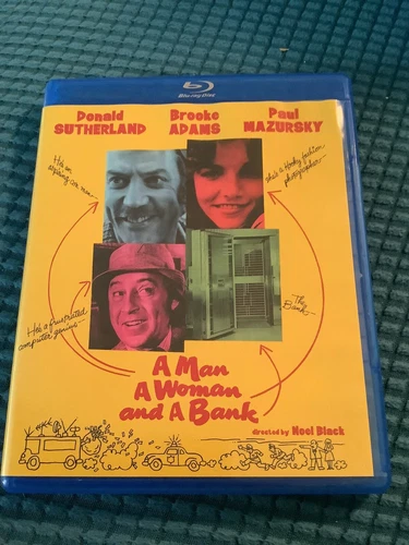 Kino Lorber A Man, A Woman and a Bank Blu-ray-Donald Sutherland-Brooke Adams
