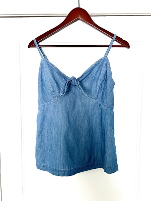 Old Navy Denim Tank- Small | eBay