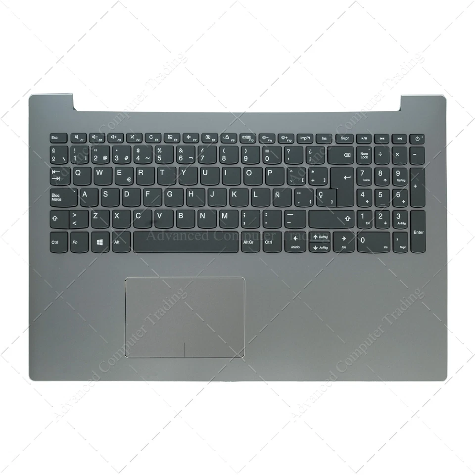 Teclado Español para Lenovo Ideapad 320-15Iap 15Ikb 15Is  Palmrest Case Upper - Imagen 2 de 4