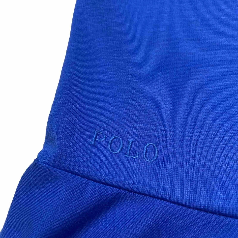 Polo Ralph Lauren Girls Royal Blue Dress Short Sleeve Pleats Size 10 - Image 4 of 4