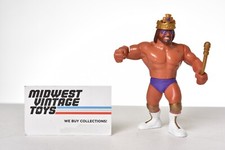 The King Macho Man Randy Savage 1219 (Vintage WWF WWE, Hasbro) Complete
