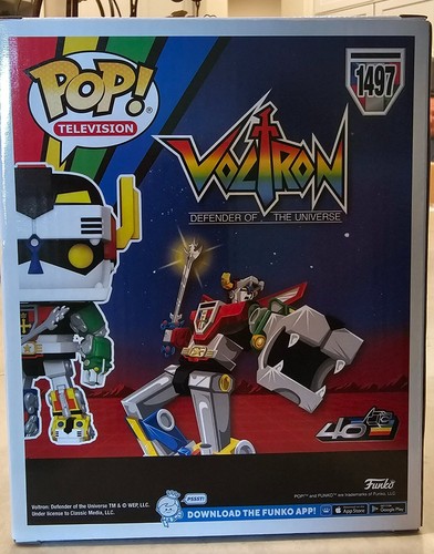 Pop! SUPER VOLTRON WITH BLAZING SWORD #1497 💥2024 CONVENTION EXCLUSIVE💥 - Picture 3 of 9