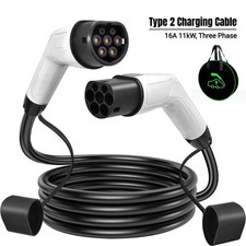 Type 2 Male to Type 2 Female EV Charging Cabl...