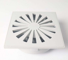 Ventilación dfr140 X rejilla de ventilación de plástico