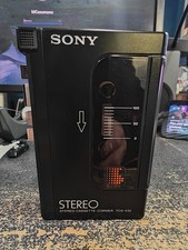 SONY TCS-430 STEREO CASSETTE RECORDER FOR PARTS OR REPAIR