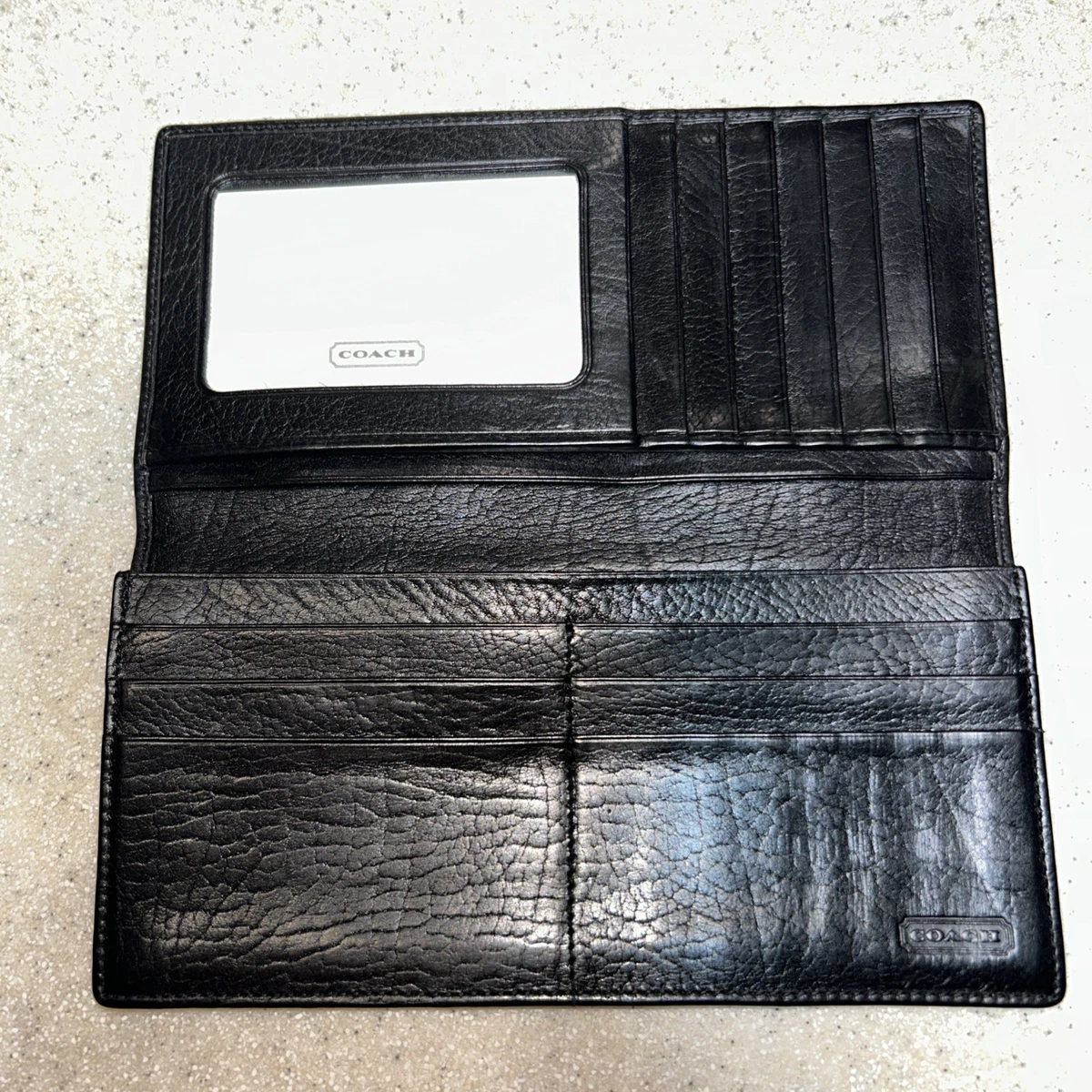 Coach Leather Black Vintage Wallets & Coin Purses for sale | eBay