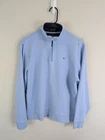 Vineyard Vines Pullover Men's Small Blue 1/4 Zip Long Sleeve Stretch Casual