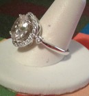 CWB649 Charles Winston Bella Luce CZ Center Design Ring 5.15ctw. Sz.10 LNC — photo 2