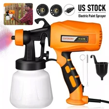 900ML Electric Spray Gun Airless HVLP Paint Sprayer Handheld DIY High Pressure