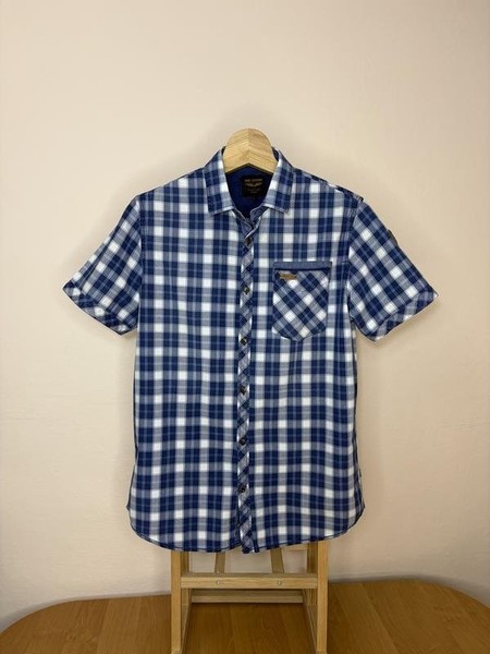 Men PME Legend Shirt Navy Cotton XL