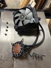 Corsair Hydro Series Liquid CPU Cooler with Radiator Fan CW-9060015-WW H100i