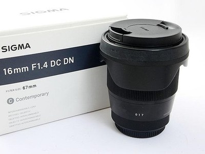 Sigma 16mm F1.4 DC DN Contemporary AF Weitwinkel Prime Objektiv für MFT aus J...