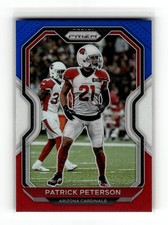 Patrick Peterson 2020 Panini Prizm #270 Cardinals Prizm Red White and Blue