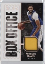 2020-21 Panini Noir Box Office Memorabilia 63/99 Anthony Davis #BOM-ADV 0s9t