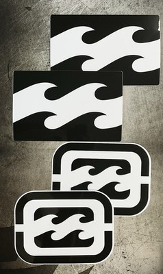 BILLABONG STICKER Set 4 SURF TEAM STICKERS Redbull RIP CURL Futures RVCA TENORE